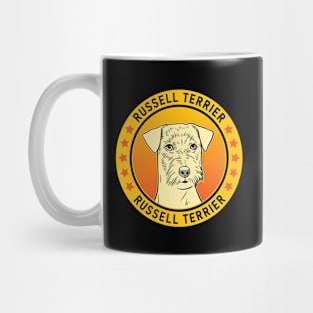 Russell Terrier Dog Portrait Mug